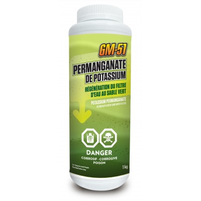 GM-51 - Permanganate de potassium - 1kg 